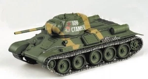 MC-350020001 T34/76 Battle Tank, Leningrad Front, Summer 1943 MiniChamps DieCast - Picture 1 of 5