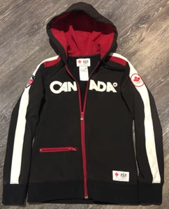 HBC CANADA 2010 Vancouver Olympics Podium JACKET Women S Hooded Soft Shell - Picture 1 of 8