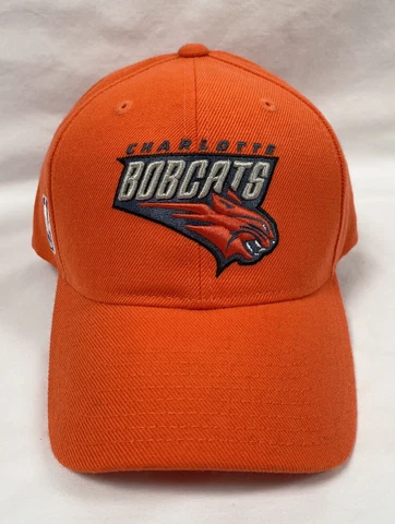 Charlotte Bobcats Vintage Hat Cap Orange Shirt Jersey New Cover