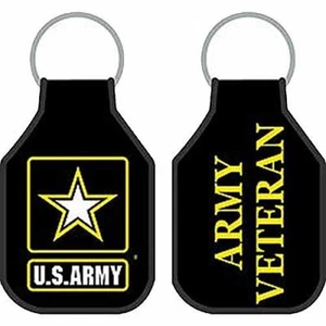 SOLDATINO ESERCITO AMERICANO A VITA CON ESERCITO FORTE LOGO STELLA PORTACHIAVI - Foto 1 di 1
