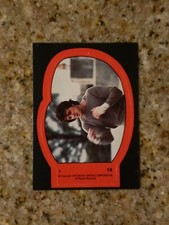 1979 TOPPS Rocky 2 Sticker Card #14
