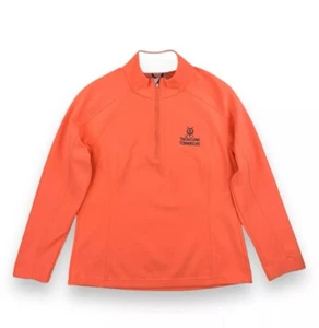 Zero Restriction 1/4 Zip Golf Pullover St Andrews Old Course Womens Large • MINT - Picture 1 of 4