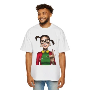 Chiquinha Vida louca Oversized havy Tee - Picture 1 of 45