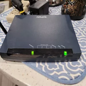 NETOPIA 2525A-3347 Modem 4-Port Wireless Router Gateway Model: GZ53347 - Picture 1 of 3