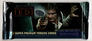 Star Wars Widevision Trading Card Topps Return Of The Jedi Tüte CASEFRESCH seald - Bild 1 von 2