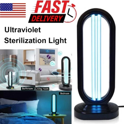 AUSMARTS_STORE Sterilizati UVC Lamp Ozone Ultra Violet Germicidal Light WithRemote Control US