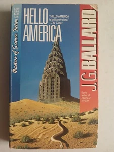 Hello America by J.G.Ballard--Masters of Sci Fi---1989 PB very good - Picture 1 of 7