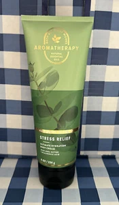 Bath & Body Works STRESS RELIEF ๐ฟ EUCALYPTUS SPEARMINT Full Size BODY CREAM - Picture 1 of 6