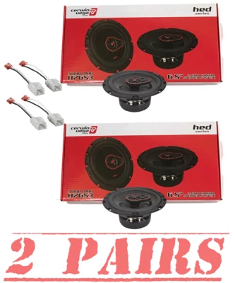 Paquete de repuesto de altavoz delantero - trasero 6,5 de 340 vatios para Jeep Wrangler 2007-2017 Foto 1 de 4