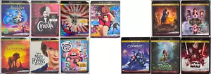 12x Disney 4K UHD Aladdin Wreck it Ralph Onward Dumbo Rava *7 Slipcovers - Picture 1 of 22