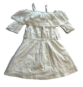 Ella Moss Dress in Optic White - Picture 1 of 3