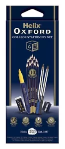 Oxford College Stationery Set 15 Pieces Helix - Picture 1 of 2