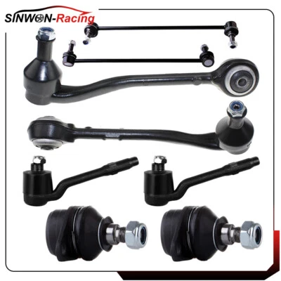 8件装完整前悬架下控制臂适用于2000 2001 2002 2003宝马X5 — 第 1/4 张图片