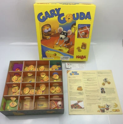 HABA Gary Gouda Game 4246 - COMPLETE w/ Instructions German Cheese Hunting Mouse - Image 1 of 4