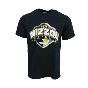 Missouri Tigers Football schwarz Gildan schwere Baumwolle SS T-Shirt Größe L - Bild 1 von 2