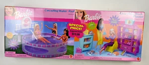 Nuevo en Paquete Barbie Piscina de Agua en Cascada y Elegante Zapatería Juego 2001 ~ ¡SELLADO! - Imagen 1 de 13