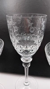 3 Gorgeous Rogaska Glass Crystal 9 " & 7" - Picture 1 of 9