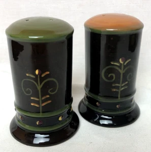 Demdaco Salz & Pfefferstreuer Set Deb Hrabik Schokoladenbeeren 2002 - Bild 1 von 5