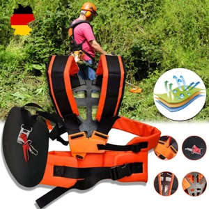 Doppel Tragegurt Schultergurt Freischneider für STIHL Motorsense Rasentrimme - Bild 1 von 18