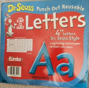 Dr. Seuss Pinnwand Buchstaben 4 Zoll - Bild 1 von 1