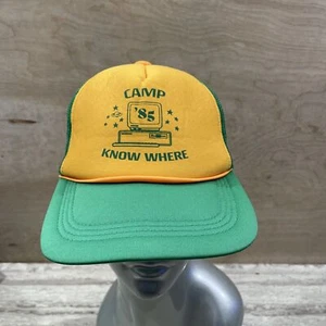 Stranger Things Camp Know Where '85 Trucker Hat SnapBack - Picture 1 of 7