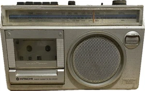 Hitachi TRK-5350H Radio AM/FM & Cassette Recorder Vintage BoomBox For Repair - Picture 1 of 3