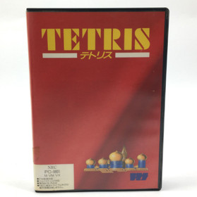 MSX2 TETRIS Software Retro Game w/Box Instruction JAPAN JP #577