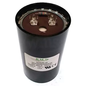 Leeson 003049.05 Startkondensator, 250 VAC, 50-60 Hz, 400-480 μF, mit Widerstand - Bild 1 von 4