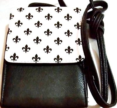 Bolso de viaje muy bonito Fleur-de-lis Foto 1 de 4