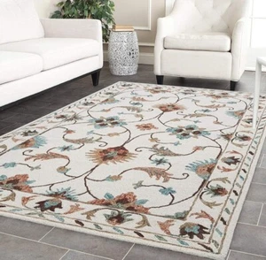 Hand Tufted Wool & Blend Carpet for Living Room Home Bedroom Hall rugs - Picture 1 of 4
