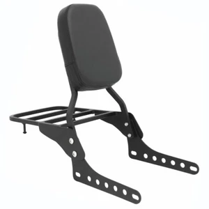 Respaldo Sissy Bar + Portaequipajes para Softail Street Bob FXBB 107 Deluxe 18-2020 - Imagen 1 de 6
