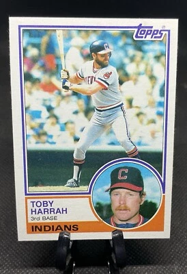 1983 Topps #480 Toby Harrah - Cleveland Indians - Image 1 of 3