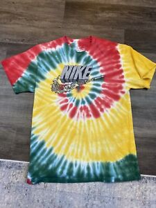 Nike Tie Dye Basketball Evolution T Shirt S Grateful Dead Lithuania SB EXCELLENT