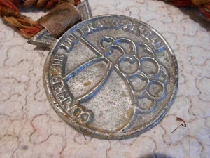 Ancienne Médaille de la Confrérie du Franc Pineau au Raisin idéal Dégustation  - Imagen 1 de 3