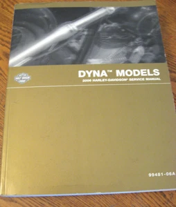 2006 Harley-Davidson Dyna Service Manual Catalog FXDX FXD CONV FXDL FXDWG Xlnt - Picture 1 of 4