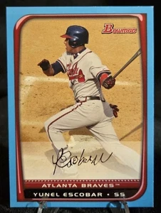 2008 Bowman - Yunel Escobar #129 Blue /500 - Picture 1 of 2