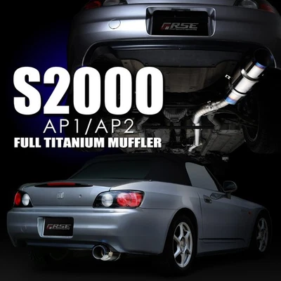 Honda S2000 - RSE (Tomei) FULL TITANIUM MUFFLER F20C F22C AP1 AP2 JDM JAPAN - Image 1 of 4