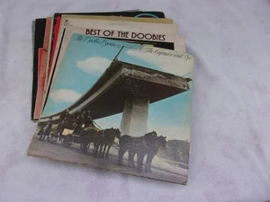 12 Rock n Roll LP Vinyl Lot Doobie Bros Foghat Grand Funk Starship 3 Dog Night - Picture 1 of 24