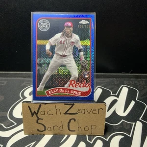 Actualización Topps 2024 - 1989 Topps Cromo Plata Pack Elly De La Cruz Azul Mojo/150 - Imagen 1 de 10