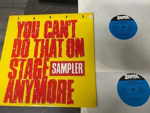 Frank Zappa - You Can't Do That On Stage Anymore Sampler UK 1988 Double LP - Picture 1 of 5