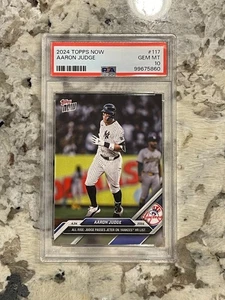 2024 Topps Now Aaron Judge #117 PSA 10 - Picture 1 of 2