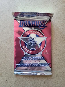 1996-97 Donruss Hockey Sealed 5 Card Pack - Picture 1 of 2
