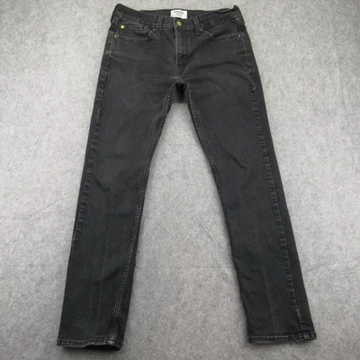 Pantalones de mezclilla negros ajustados Denizen Levi's para hombre W32 L30 elásticos Foto 1 de 4