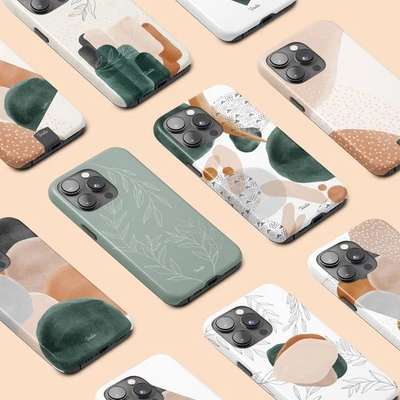 Персонализированный чехол для телефона iPhone 17 16 15 14 13 12 Pro Max минималистский земля - Изображение 1 из 4