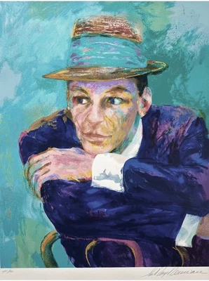 LeRoy Neiman Frank Sinatra Duets II Signed & Numbered Serigraph, Custom Framed  - Image 1 of 3