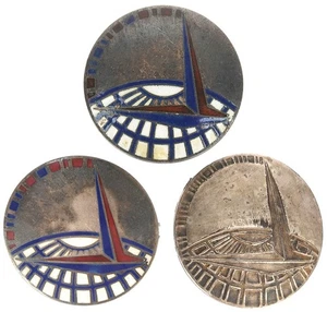 WWII Air Transport Command Pins, Sterling - Picture 1 of 3