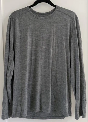 Pullover Icebreaker Lana Merino 200 Oasis Capa Base Gris Jaspeado Talla L Para Hombres Foto 1 de 4