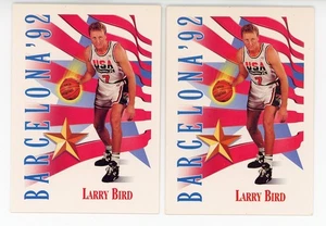 x2) Skybox #52 1991 Larry Bird Boston Celtics excelente estado - Imagen 1 de 2