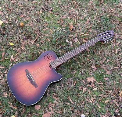 Godin Multiac Nylon Guitar Sunburst (rare!) - Image 1 of 4