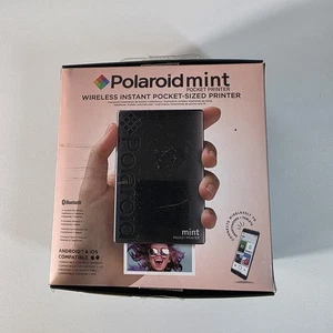 Polaroid stampante tascabile come nuova - stampante tascabile istantanea wireless - nera - Foto 1 di 8